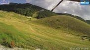 Archiviertes Webcam Bild: Campo Felice – Seillift Baby Campo Felice, Piste Scorpione und Sessellift Nibbio am 12.07.2026 um 18:13 Uhr