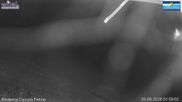 Archived webcam image showing Campo Felice - rope lift Baby Campo Felice, slope Scorpione and chairlift Nibbio on 26 Aug 2026 at 02:32