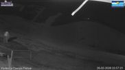 Archived webcam image showing Campo Felice - rope lift Baby Campo Felice, slope Scorpione and chairlift Nibbio on 26 Feb 2026 at 22:14