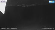 Archived webcam image showing Campo Felice (Italy) - View of Snow Park on 1 May 2026 at 04:16