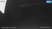 Archived webcam image showing Campo Felice (Italy) - View of Snow Park on 1 May 2026 at 02:16