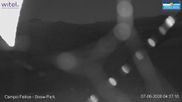 Archived webcam image showing Campo Felice (Italy) - View of Snow Park on 7 Jun 2026 at 04:35