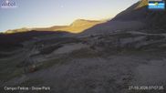 Archived webcam image showing Campo Felice (Italy) - View of Snow Park on 27 Oct 2026 at 07:39