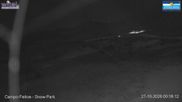 Archived webcam image showing Campo Felice (Italy) - View of Snow Park on 27 Oct 2026 at 00:39