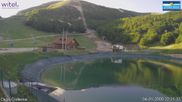 Archived webcam image showing Campo Felice – Slopes Lupo, Gigi Panei, Sagittario and Rondini on 7 Jun 2026 at 06:35