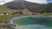 Archiviertes Webcam Bild: Campo Felice – Pisten Lupo, Gigi Panei, Sagittario und Rondini am 12.07.2026 um 10:19 Uhr