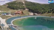 Archiviertes Webcam Bild: Campo Felice – Pisten Lupo, Gigi Panei, Sagittario und Rondini am 26.08.2026 um 14:09 Uhr