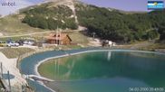 Archiviertes Webcam Bild: Campo Felice – Pisten Lupo, Gigi Panei, Sagittario und Rondini am 26.08.2026 um 16:09 Uhr