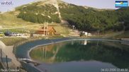 Archiviertes Webcam Bild: Campo Felice – Pisten Lupo, Gigi Panei, Sagittario und Rondini am 26.08.2026 um 18:09 Uhr