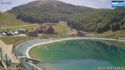 Archiviertes Webcam Bild: Campo Felice – Pisten Lupo, Gigi Panei, Sagittario und Rondini am 26.08.2026 um 10:09 Uhr