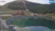 Archived webcam image showing Campo Felice – Slopes Lupo, Gigi Panei, Sagittario and Rondini on 10 Sep 2026 at 07:09