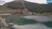 Archived webcam image showing Campo Felice – Slopes Lupo, Gigi Panei, Sagittario and Rondini on 10 Sep 2026 at 08:09