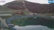 Archived webcam image showing Campo Felice – Slopes Lupo, Gigi Panei, Sagittario and Rondini on 27 Oct 2026 at 06:39