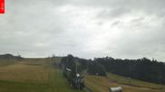 Archived webcam image showing Heipark, Tošovice (Czech Republic) - Snowtubing and base station t-bar lift H1 on 12 Jul 2026 at 14:06