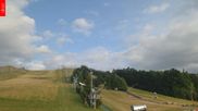 Archived webcam image showing Heipark, Tošovice (Czech Republic) - Snowtubing and base station t-bar lift H1 on 12 Jul 2026 at 18:06