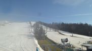 Archived webcam image showing Heipark, Tošovice (Czech Republic) - Snowtubing and base station t-bar lift H1 on 26 Feb 2026 at 14:18