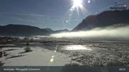 Archived webcam image showing Lake Walchsee: Moorland Schwemm on 26 Feb 2026 at 09:59