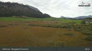 Archived webcam image showing Lake Walchsee: Moorland Schwemm on 12 Oct 2026 at 09:03