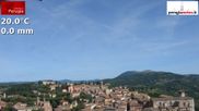 Archiviertes Webcam Bild: Stadt Perugia in Umbrien am 13.06.2026 um 08:59 Uhr
