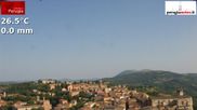 Archived webcam image showing Perugia - Umbria on 3 Aug 2026 at 08:12