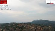 Archived webcam image showing Perugia - Umbria on 3 Aug 2026 at 18:12
