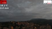 Archived webcam image showing Perugia - Umbria on 18 Sep 2026 at 06:48