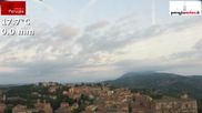Archived webcam image showing Perugia - Umbria on 18 Sep 2026 at 07:48