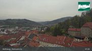 Archiviertes Webcam Bild: Blick auf Wolfsberg im Lavanttal am 13.04.2026 um 07:29 Uhr