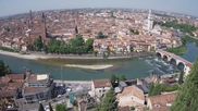 Archiviertes Webcam Bild: Ausblick vom Castel San Pietro in Verona am 26.05.2026 um 10:34 Uhr