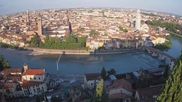 Archived webcam image showing Castel San Pietro - Verona on 12 Jul 2026 at 07:10