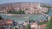 Archived webcam image showing Castel San Pietro - Verona on 12 Jul 2026 at 10:10