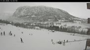 Archived webcam image showing Myrkdalen at the main ticket office Myrkdalsstovo on 17 Mar 2026 at 12:15