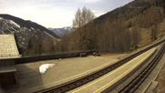 Archived webcam image showing Schneeberg: Train Station Baumgartner on 12 Apr 2026 at 12:37