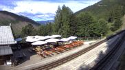 Archived webcam image showing Schneeberg: Train Station Baumgartner on 12 Jul 2026 at 08:35