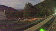 Archived webcam image showing Schneeberg: Train Station Baumgartner on 26 Aug 2026 at 22:23