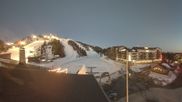 Archived webcam image showing Ruka Village - Front Slopes on 12 Apr 2026 at 20:52