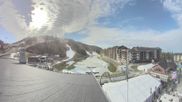 Archived webcam image showing Ruka Village - Front Slopes on 22 May 2026 at 07:33