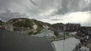 Archived webcam image showing Ruka Village - Front Slopes on 22 May 2026 at 14:33
