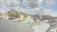 Archived webcam image showing Ruka Village - Front Slopes on 22 May 2026 at 12:33