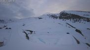 Archiviertes Webcam Bild: Leukerbad Torrent - Rinderhütte Pisten am 12.04.2026 um 07:34 Uhr