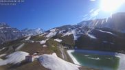 Archiviertes Webcam Bild: Leukerbad Torrent - Rinderhütte Pisten am 28.05.2026 um 08:42 Uhr
