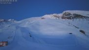 Archived webcam image showing Torrent - Top station Rinderhütte on 26 Feb 2026 at 18:16