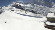 Archived webcam image showing Saas Fee - Längfluh chair lift on 12 May 2026 at 16:15