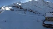 Archived webcam image showing Saas Fee - Längfluh chair lift on 12 May 2026 at 18:15