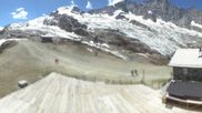 Archived webcam image showing Saas Fee - Längfluh chair lift on 4 Jul 2026 at 14:54