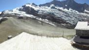 Archived webcam image showing Saas Fee - Längfluh chair lift on 4 Jul 2026 at 16:54