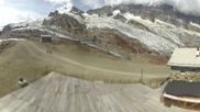 Archived webcam image showing Saas Fee - Längfluh chair lift on 24 Aug 2026 at 12:37