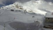Archived webcam image showing Saas Fee - Längfluh chair lift on 27 Mar 2026 at 08:24