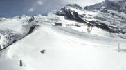 Archived webcam image showing Saas Fee - Längfluh Glacier on 21 May 2026 at 16:06