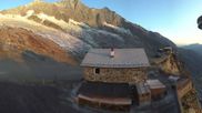 Archived webcam image showing Saas Fee - Längfluh Glacier on 15 Aug 2026 at 07:11